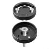 Bicycle Computer Mount for Polar, Aluminum Alloy Bike Computer Base and Bowl Set Cover, Cycle Computer Holder for 28.6mm Fork Tube, Headset Cover for Mountain Bike view 2