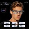 AI Smart Glasses with 4K Camera & Audio | Bluetooth Video Recording Sunglasses with ChatGPT Translation, Voice Control, EIS Stabilization, Object Recognition, Smart Glasses for Men & Women (Black-Q6) view 3