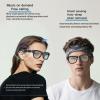 AI Smart Glasses with 4K Camera & Audio | Bluetooth Video Recording Sunglasses with ChatGPT Translation, Voice Control, EIS Stabilization, Object Recognition, Smart Glasses for Men & Women (Black-Q6) view 4