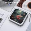LPSBVNM 40-Sheet Capacity CD Case Storage Bag,A Night of Miracles And Magic Printed Large Capacity CD Protective Storage Organizer Portable DVD Case for Car, Home,Office,Travel view 4