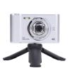 Digital Camera 50MP Dual Lens, Portable Compact Kids Camera Black - Self Adaptive Anti Shaking, 2.4 Inch Screen, Ideal for Photography Students Vlog (Silver) view 4
