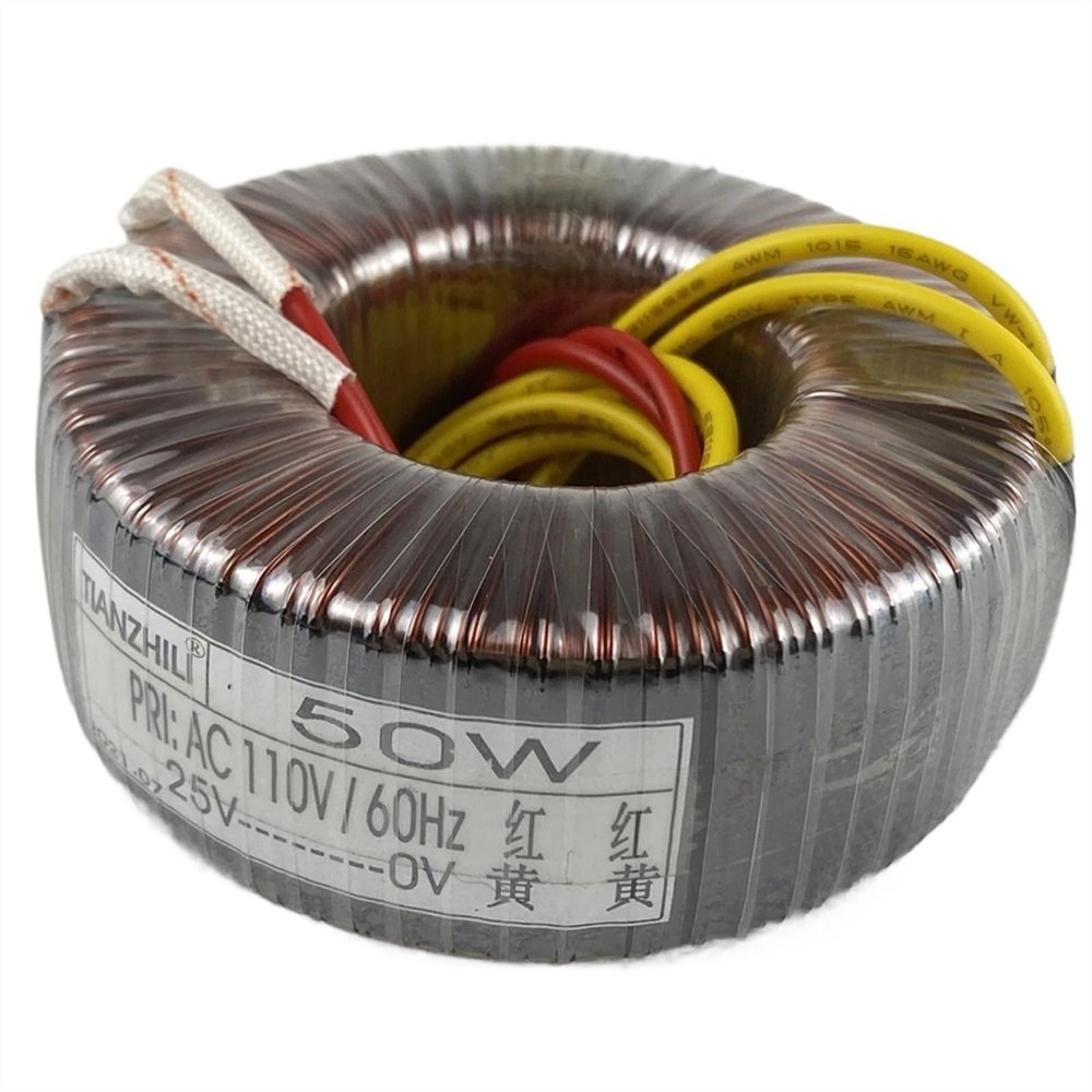 50W toroidal 12V15V18V20V24V25V28V30V Power Amplifier Power Supply Voltage(30V,240V)