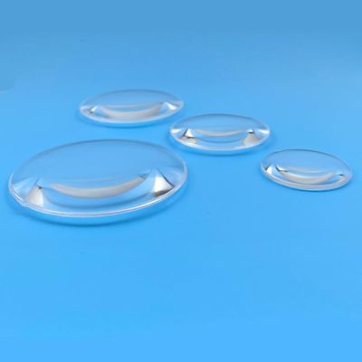1Pc Acrylic Double Convex Lens - 30mm-60mm Biconvex Magnifying Lens with Focal Length 70-100 MM for Optical Applications(D60mm FL180mm)