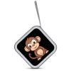 LPSBVNM 40-Sheet Capacity CD Case Storage Bag,Cartoon Brown Monkey Printed Large Capacity CD Protective Storage Organizer Portable DVD Case for Car, Home,Office,Travel view 3
