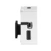 Camera Light Meter Photometer with Upper Reflection, Aluminum Alloy, Silver White - Compact Design, OLED Display, USB Rechargeable for Accurate Exposure view 3