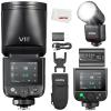 Godox V1 mid C V1midC Round Head TTL Speedlite Flash for Canon Cameras view 1