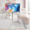 UORDBY Touchscreen Portable TV, Height-Adjustable and Rotatable Touchscreen Tablet, Rolling Standing Tv with 13MP Camera, for Home Cinema & Office Presentations 27inch8+128G view 1