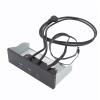 USB 3.2 Gen2x2 Front Panel Hub, 5.25 Inch Optical Drive Bay Extension, 3 Ports (USB-A/Type-C), 19 Pin, 20Gbps Data Transfer for PC Computer view 2