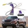 Car Rear View Camera Adapter Wire Harness Fit For Honda CRV 2012-2015, Car Reverse Rearview Backup Camera Video Cable Adapter Harness view 2