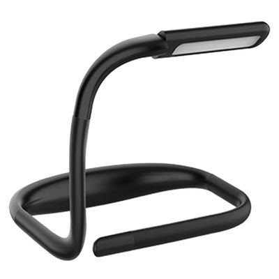 BESPORTBLE Rechargeable LED Reading Light with Flexible Arm, Smooth Dimming 3 Color Temperatures, Broad Eye-Care Bedside Book Lamp for Night Reading