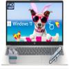 HP 15.6" FHD Touchscreen Laptop, 8GB RAM 512GB Storage (256GB SSD+256GB Docking Station Set), 8-Core Intel Core i3 Processor (Up to 3.8 Ghz), Windows 11, Numeric Keypad, SageNova Earphones, Blue view 1