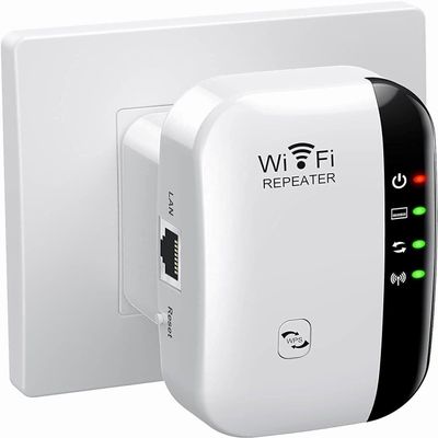 300 megabits per Second Range WiFi Extender, Internet Booster, Router, Wireless Repeater, Signal Amplifier