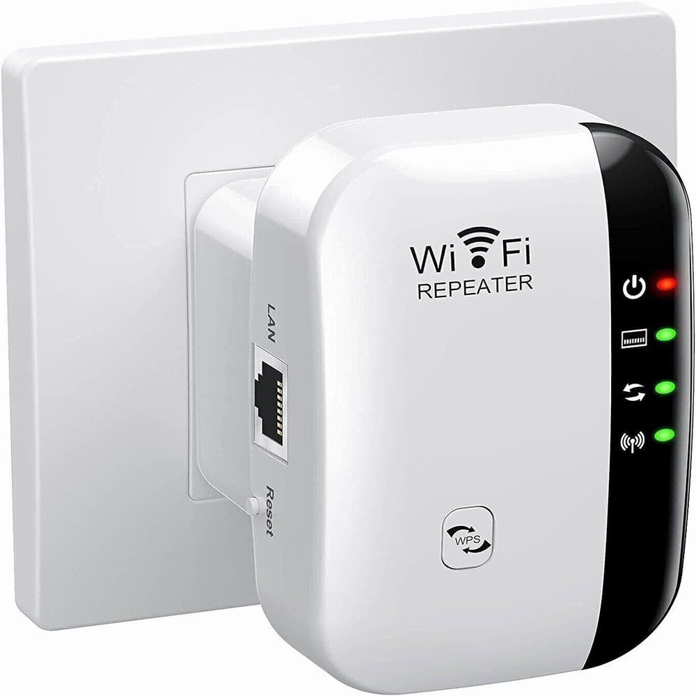 300 megabits per Second Range WiFi Extender, Internet Booster, Router, Wireless Repeater, Signal Amplifier