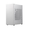 Aluminum HTPC Mini ITX Computer Case, Supports RTX2070/I5, PCIE 3.0 Cable & 1U PSU, Compact Gaming & Home Theater Chassis(Silver) view 2