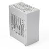 Aluminum HTPC Mini ITX Computer Case, Supports RTX2070/I5, PCIE 3.0 Cable & 1U PSU, Compact Gaming & Home Theater Chassis(Silver) view 3