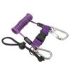 ERYUE Diving Camera Stainless Steel Flexible Anti Lost Hook Rope for Underwater Photography (Purple) view 2