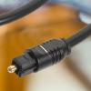 BATHVEVE 2pcs 1.5-Meter Fiber Audio Cable Male to Male Optical Digital Audio Cord for Sound Bar Tv DVD Link view 4