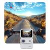 Tangxi Digital Camera with Flip Screen, First Person Perspective 1080P Portable Vlogging Camera, 143 Wide Angle, Handsfree POV Action Cameras for Travel (White) view 2