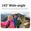 Tangxi Digital Camera with Flip Screen, First Person Perspective 1080P Portable Vlogging Camera, 143 Wide Angle, Handsfree POV Action Cameras for Travel (White) view 3