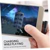 Lurrose Micro USB Charging Cable 1m Braided Right Angle Data Cord Fast Charge Compatible with Phones and Tablets Black view 3