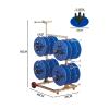 Cable Reel Holder And Dispenser,Heavy Duty Cord Storage Reel - Multi-Purpose Wire Organizer & Spool Rack, Durable Cable Dispenser for Electrical, Industrial & Retail Use, Wire Reel Holder Ca view 2