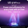 LG gram Book 15.6 Inch, Thin and Lightweight Laptop, FHD IPS LCD Touch Display, Intel Core Ultra 7(Series 2) 255U, 16GB DDR5 RAM, 1TB SSD, Al Copilot, Wi-Fi 6, Backlit KB, Windows 11 Home, Black view 4