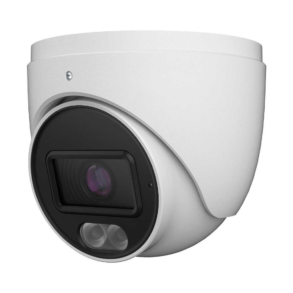 ACELEVEL 6MP Smart Turret IP Security Camera, 2.8mm Lens, Built-in Mic, IR & White Light, Human and Vehicle Detection, IP67, PoE, NDAA Compliant