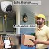 ACELEVEL 6MP Smart Turret IP Security Camera, 2.8mm Lens, Built-in Mic, IR & White Light, Human and Vehicle Detection, IP67, PoE, NDAA Compliant view 4