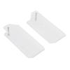 Aqur2020 Laptop Wall Mount Holder, Acrylic Space Saving Under Desk with Cable Slots for Laptop Tablet Keyboard Accessories to Organize Workspace view 1
