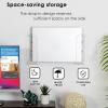 Aqur2020 Laptop Wall Mount Holder, Acrylic Space Saving Under Desk with Cable Slots for Laptop Tablet Keyboard Accessories to Organize Workspace view 4
