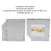 ASHATA CD DVD Writer Player Drive Replacement CD DVD Recorder for 98 2000 7 8 10, for OS X, for Linux Computer (12.7mm) view 2