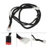 1pc Conversion Upgrade Harness Compatible with 2013-2018 Ram Truck 8.4 UConnect 7 Speed 5.0 Bezel HVAC to 7 Speed 8.4 Bezel Fan HVAC view 3