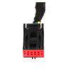 1pc Conversion Upgrade Harness Compatible with 2013-2018 Ram Truck 8.4 UConnect 7 Speed 5.0 Bezel HVAC to 7 Speed 8.4 Bezel Fan HVAC view 4