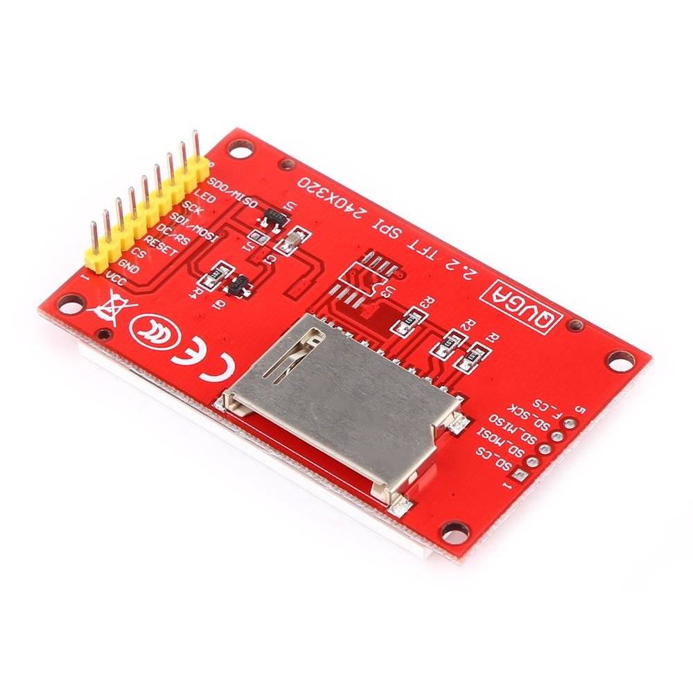 Aumotop Driver IC 2.2 Inch SPI LCD Screen Display Module for Projects and DIY Enthusiasts