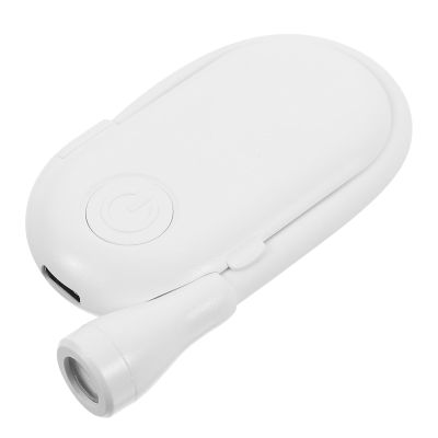 Anneome Rechargeable Clip-on Book Reading Light, Portable White Mini Clamp Lamp for Eye Protection, Bedside and Dormitory Reading, USB Charging, for Students and Nighttime Use