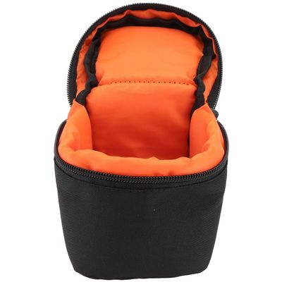 OSOLADY Small Camera Lens Bag Waterproof Shockproof Pouch with Belt Clip Compact Storage Case for Dslr Photography Accessories