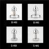 Speaker Spikes 4 PCS M6 M8 HiFi Audio Speaker Amplifier Spikes Pure Copper Rhodium Plated Shock Pad Speakers Repair Parts Foot Nails/Pads Stand(4PCS Foot Pads) view 4