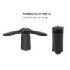 Mini Tripod, Tabletop Desktop Stand with 1/4 Inch Screw Compact Tripod Handle Grip Stabilizer for Indoor Outdoor Use (Black) view 2