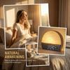 PAWPAWSEN Sunrise Alarm Clock, 30 Soothing Sounds, FM Radio & Bluetooth view 2