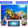 TV Antenna Amplifier, Indoor Antenna Signal Booster, 25dB High Gain Powerful Digital Antennas Booster, Clear Up Pixelated Amplifier, Adjustable Reception Range, Suit for All TV Antennas (BEK28) view 2