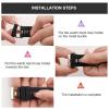 8 Pack Fastener Rings for Garmin Fenix 8/7/6/5 Watch Bands, Silicone Replacement Band Keeper Loop/Holder/Retainer view 2