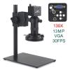 130X Zoom Electronic Microscope Camera - 4K HD HDMI Type-C with Light Stand for Phone Soldering Repair (D15x3.mm) view 2