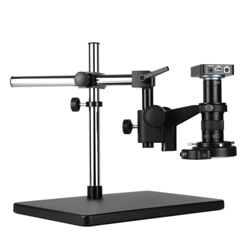 4K Full HD Electronic Microscope - Welding Repair 38MP 120X-300X USB HDMI Magnifier (Square 7x7x1.0mm, 120X)