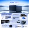 MINISFORUM N5 Air 5-Bay Desktop NAS with up to 174 GB Storage, AMD Ryzen 7 255 (8C/16T) CPU, Dual DDR5 RAM Slots (up to 96 GB), 1x 10GbE, 1x 5GbE, 2X USB4 (8K), HDMI 8K, OCuLink, 3X M.2 Slots view 2