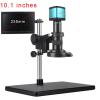 180X Zoom Lens Electronic Digital Microscope 4K HD CCD HDMI Type-C Industrial Camera Light Small Stand Soldering Phone Repair (D15x1.5mm, 120X) view 2