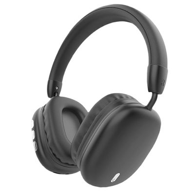 Bluetooth Headphones Over Ear Portable Outdoor Wireless Headphones 8H Playtime and 1.5H Speed Charge HiFi Stereo Sound Breathable Earplugs for Home Office Cellphone PC Ect (Black)