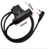 Tactical Head-Mounted & Helmet-Mounted Headset with U94 PTT 2pin Helmet Mount Adapter No Noise Reduction(Bk) view 4