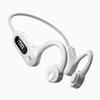 Neckband Bluetooth Headphones Portable Wireless Sports Headphones IPX5 Waterproof and Sweat-Proof LED Digital Display Deep Bass Strong Beat for Home, Traveling, Outdoor, Business Trips (White) view 1