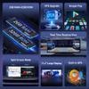 11.4" Carplay Screen for Car with Android OS Built-in GPS Navigation Carplay Android Auto Screen Net-Flix/YouTube/Google Play Car Stereo Split Screen Apps Voice Control Includes 1080P Rear Camera view 2