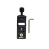 Akozon 100mm Camera Rail Nodal Slide Aluminum Alloy Tripod Slider with Anti Slip Clamp for Photography Alignment view 1